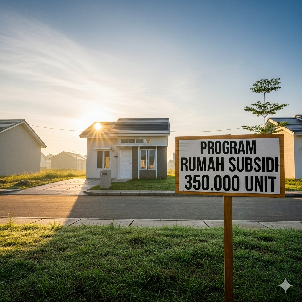 Prabowo Tambah Kuota Rumah Subsidi 350 Ribu Unit